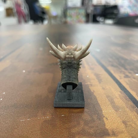 恐竜_スティギロモクの頭_図鑑画家加藤愛一様作品