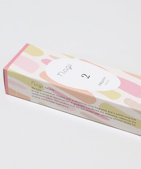 お香 nagi2 FRUITY(香立て付き) すっきりした南国フルーティーな香り(微煙タイプ)
