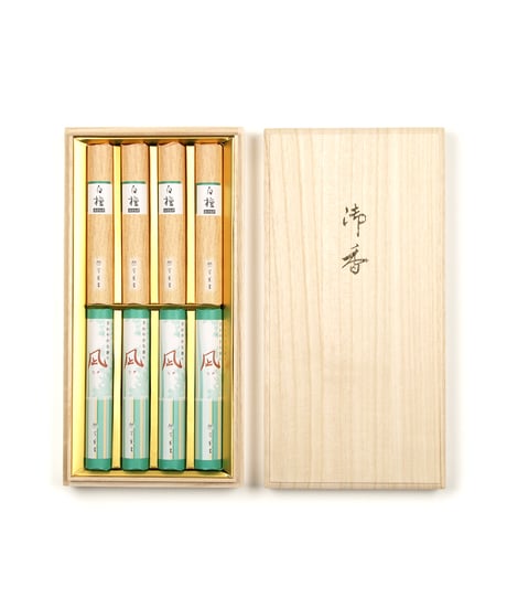 あさ凪・さわやかアソート(桐箱)8入 (有煙タイプ)#010175a【熨斗紙対応商品パターン3】