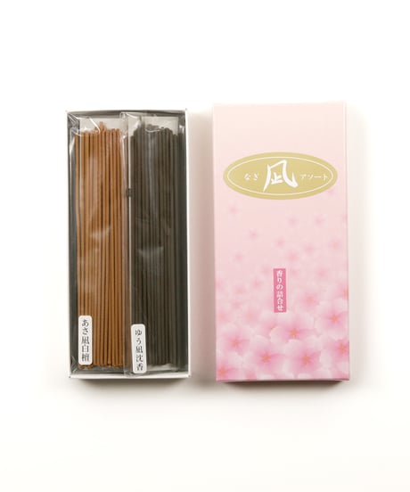 凪 アソート 香りを選べるお線香#01063A【熨斗紙対応商品パターン1】