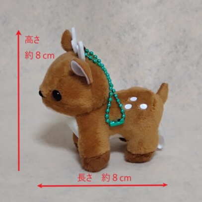 新品タグ付き　奈良限定　鹿ベビチッチ　携帯マスコット　約8cm チェーン付鹿さんマスコット | CATパブリッシング