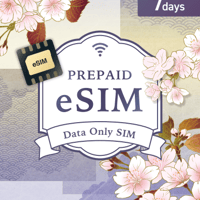 【3GB/7日間】日本国内用 eSIM