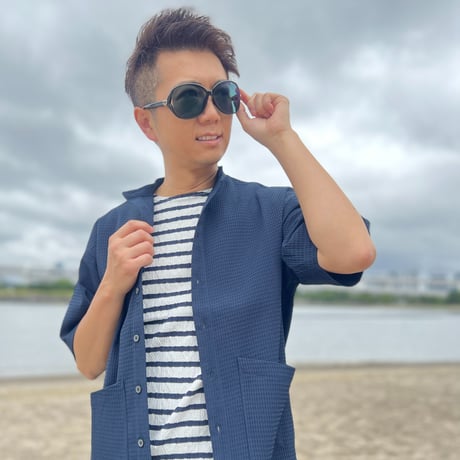 ワッフルシャツ(S)セットアップ