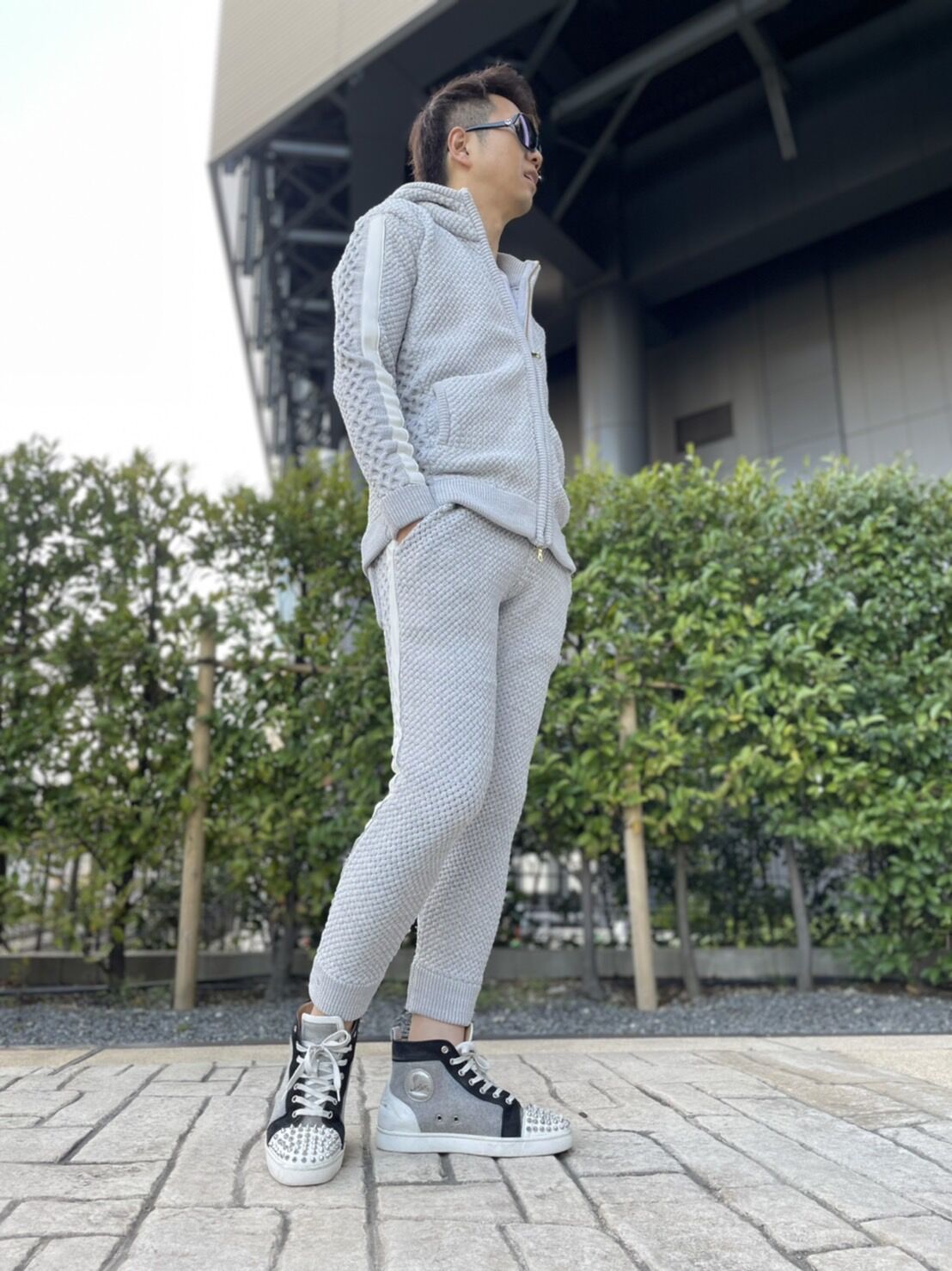 編込みニット