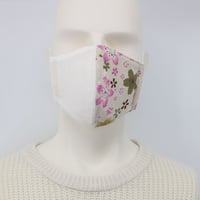 マウスDECO【白×大桜】