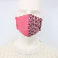 マウスDECO【ピンク×麻の葉】