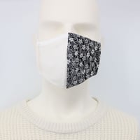マウスDECO【白×流れ桜】