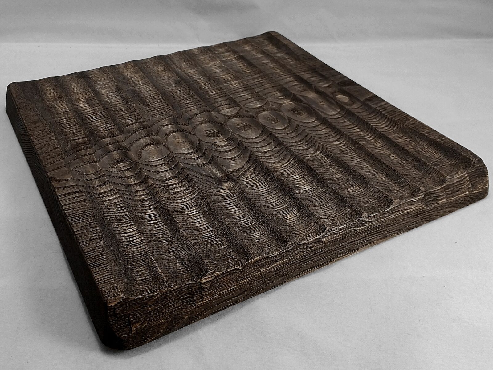予約商品】我谷盆 #160 栗 30×30×2.5 cm ダークグレー No263 | 明野