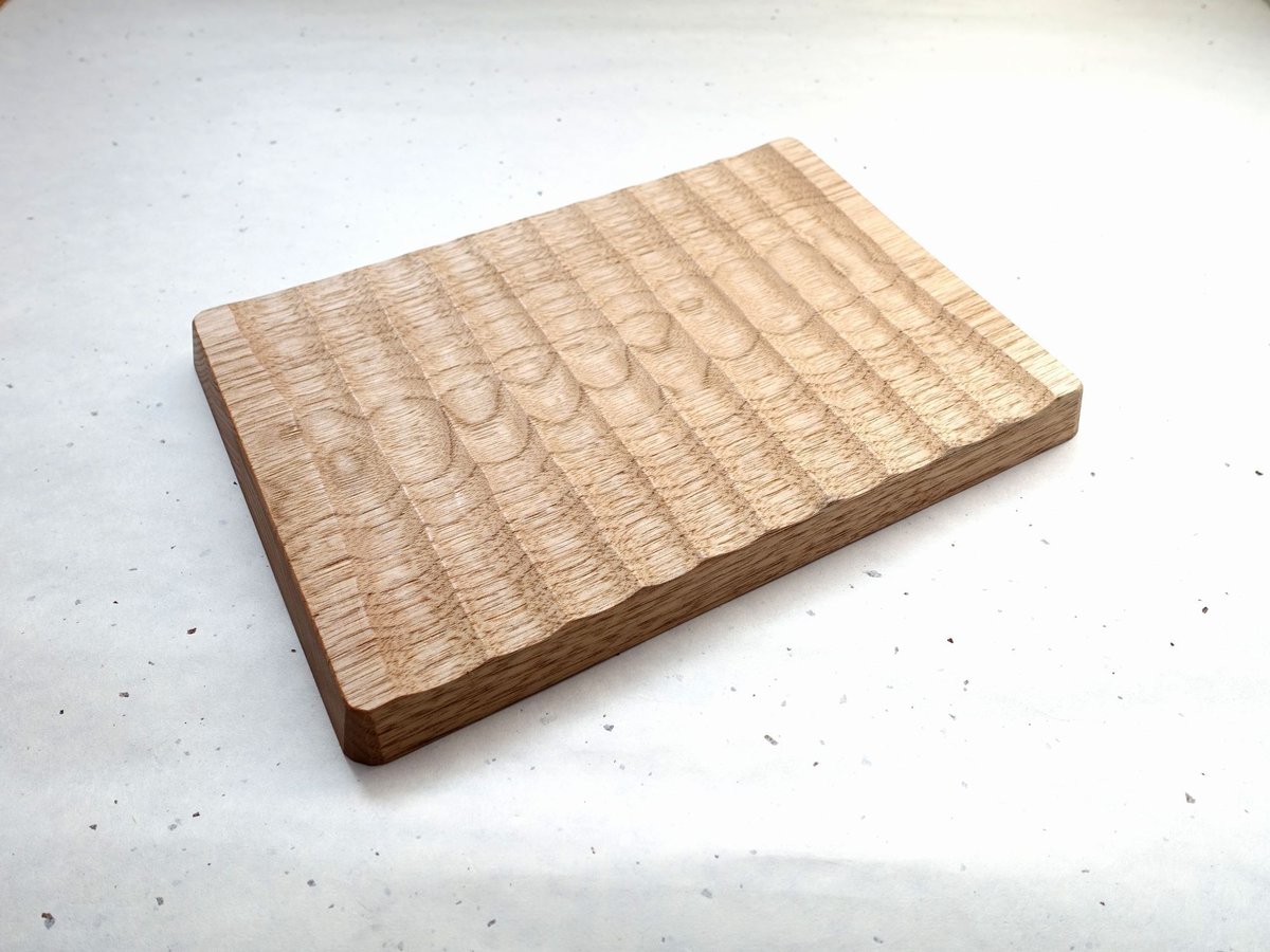 我谷盆 胡桃 26×18×2cm ナチュラル ☆レビュー1件 | 明野の小さなお盆や