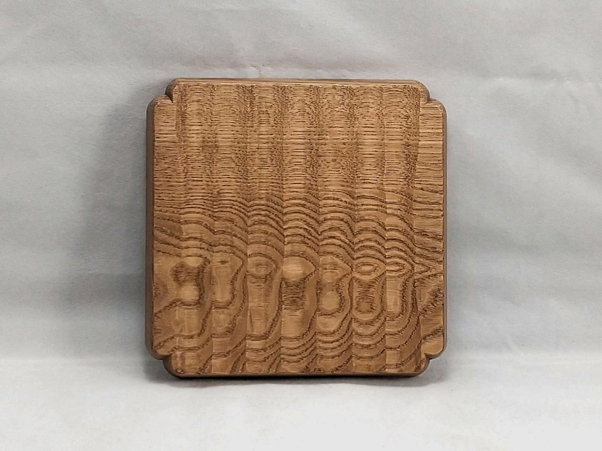 予約商品】入隅 我谷盆 #184 栗 18×18×2.5 cm ブラウン No326 | 予約商品】入隅 我谷盆 #184 栗 18×18×2.5 cm ブラウン No326 |