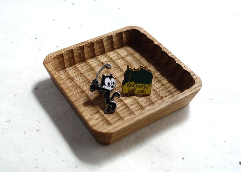 値下げ我谷風盆　約31.5cm×約21cm×約3.5cm 楢(ナラ) の豆我谷盆 | 明野の小さなお盆や