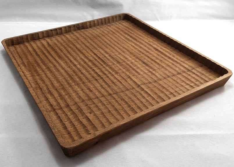 予約商品】我谷盆 #162 栗 30×30×2.5 cm ブラウン No265 | 明野