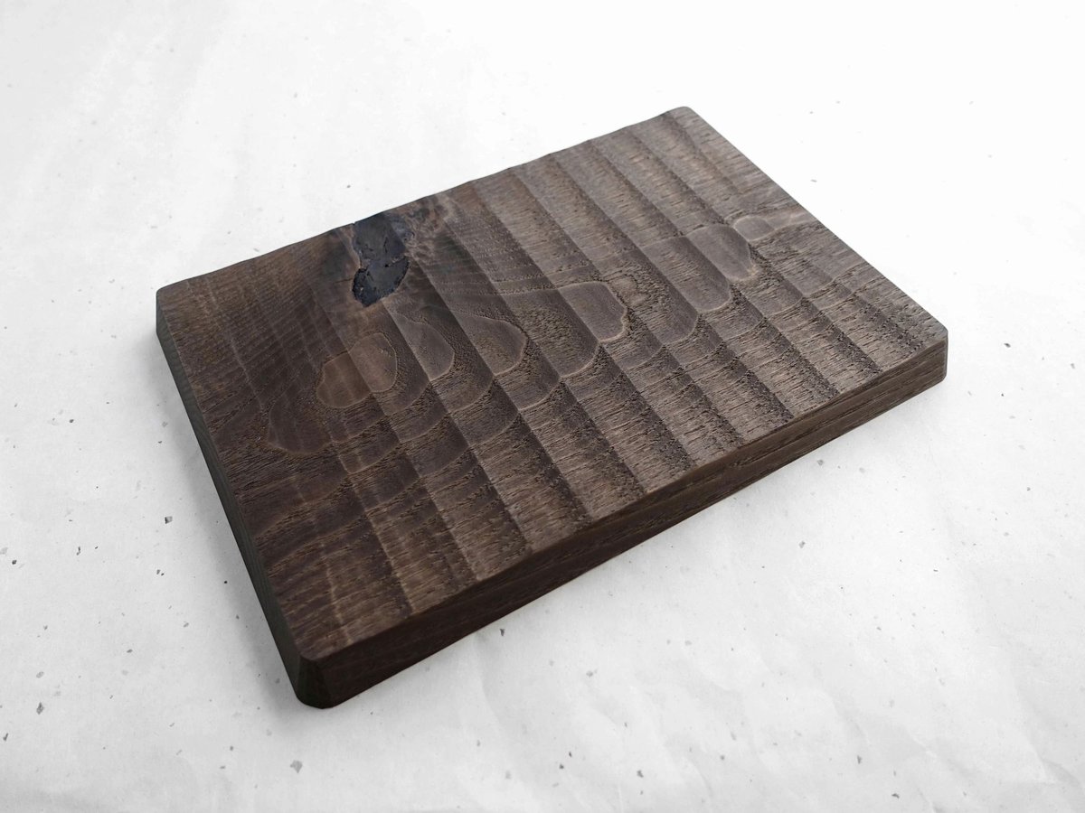 ★ irodoriさま オーダー 我谷盆 ★ 我谷盆 栗 26×18×2cm ブラウン お盆 トレイ 木地盆 お盆・トレイ