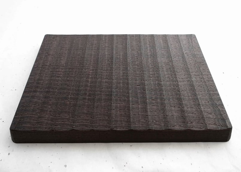 値下げ我谷風盆　約31.5cm×約21cm×約3.5cm 縁をフラットに仕上げた中型の我谷盆 | 明野の小さなお盆や