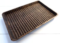 予約商品】我谷盆 #162 栗 30×30×2.5 cm ブラウン No265 | 明野の小