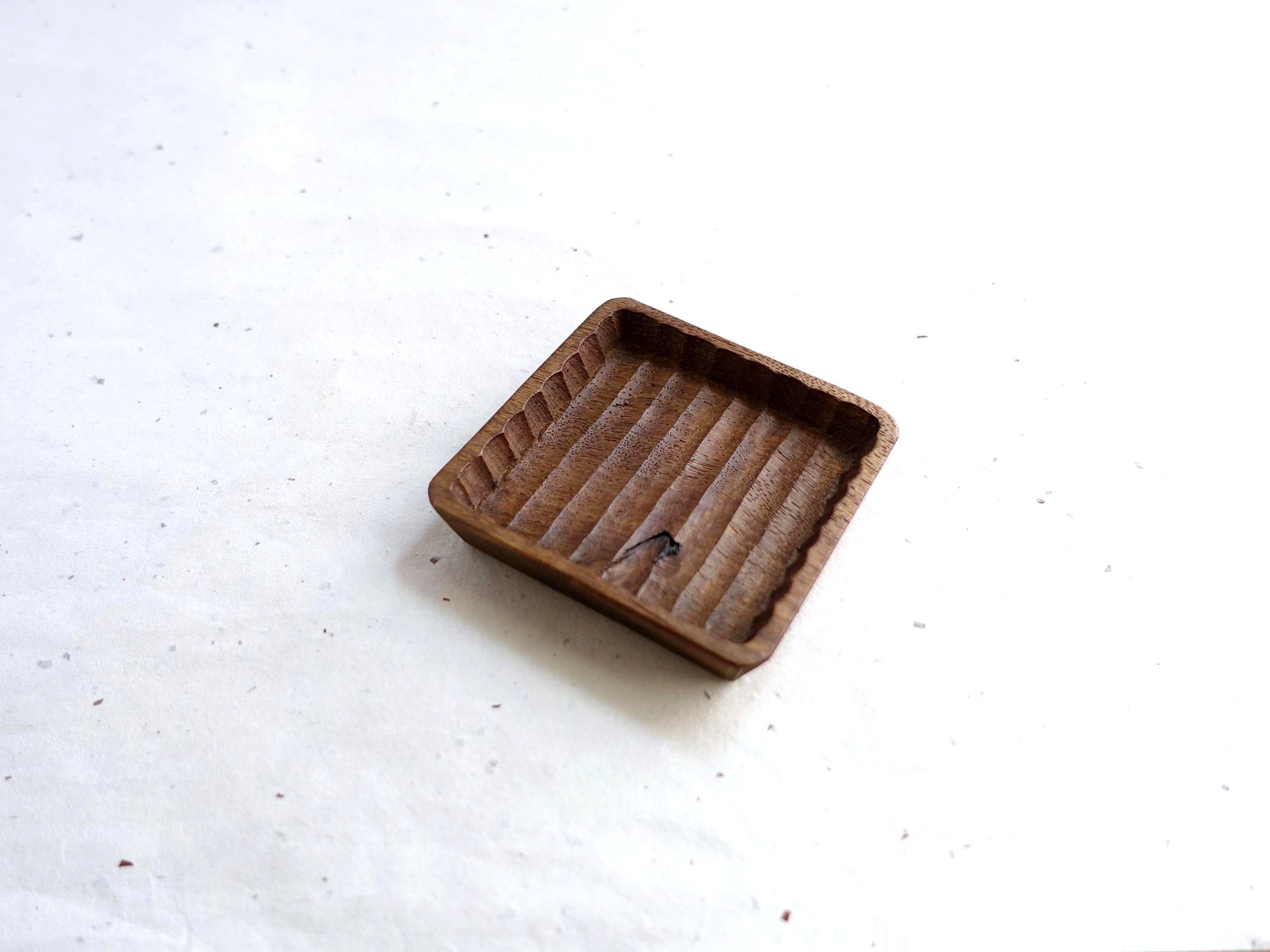 栗(クリ) の豆我谷盆 | 明野の小さなお盆や