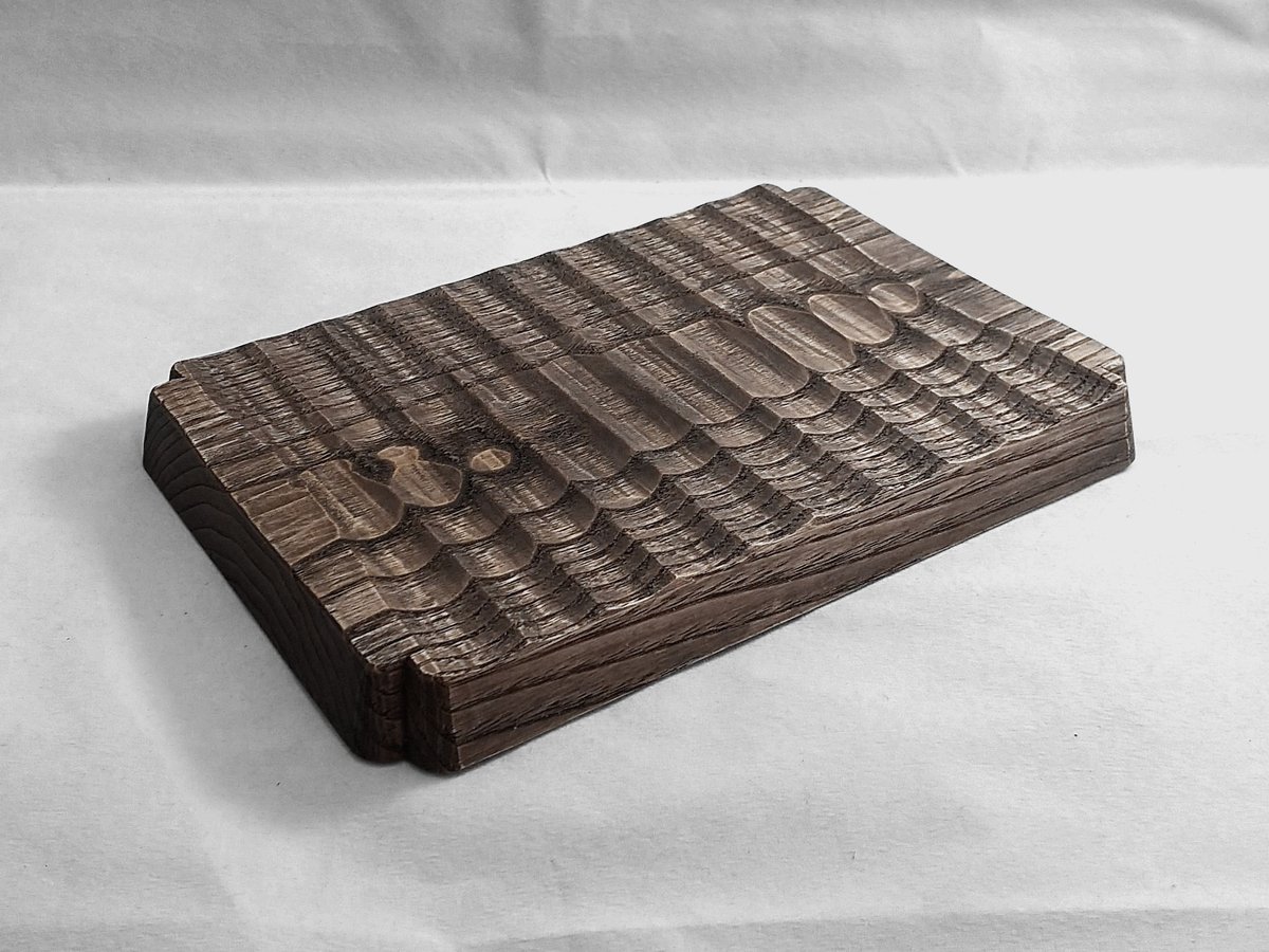 入隅我谷盆 予約商品】入隅 我谷盆 #181 栗 26×18×2.5 cm ダークブラウン No323