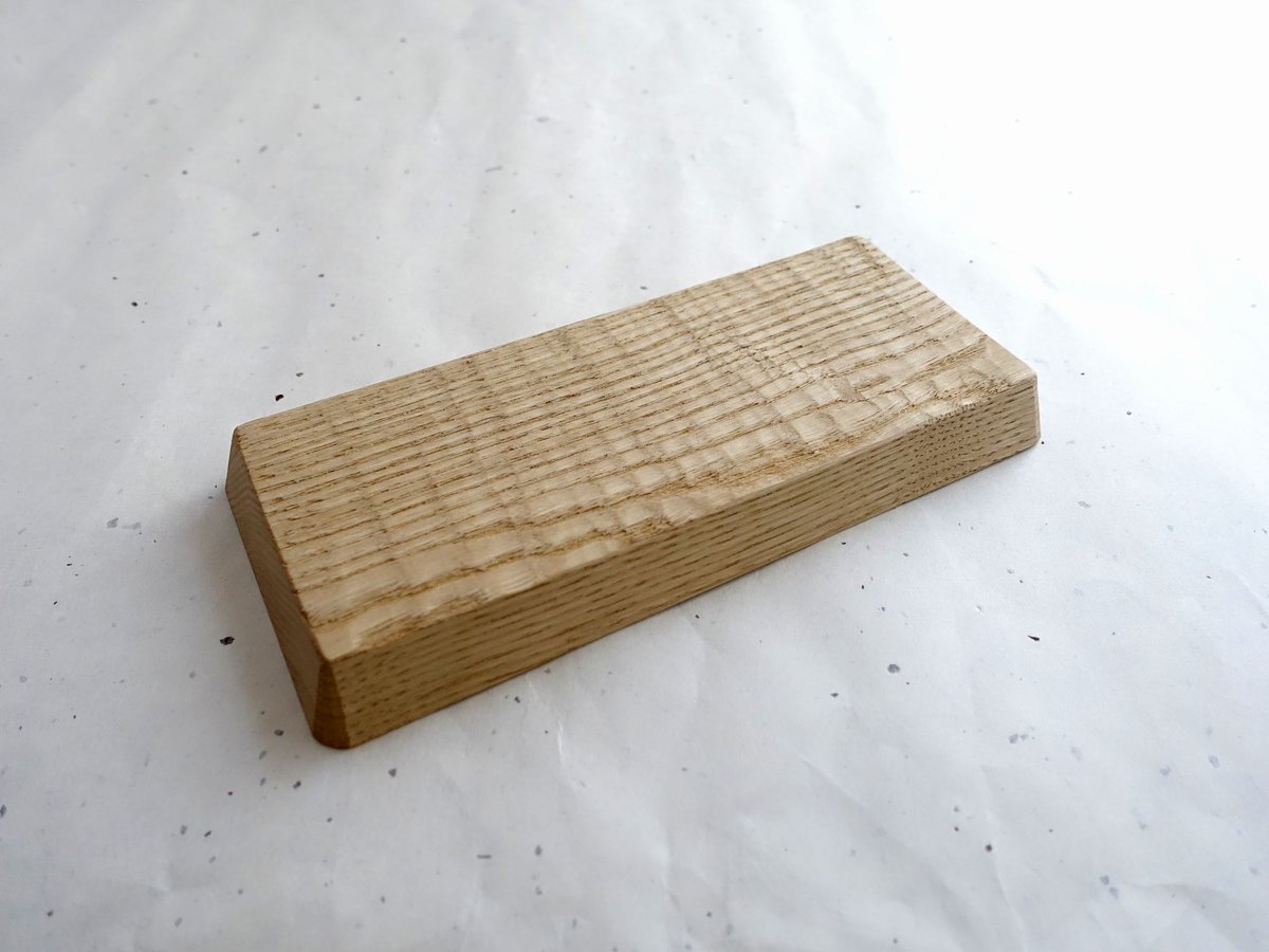 我谷盆 栗 20×9×2cm ナチュラル | 明野の小さなお盆や