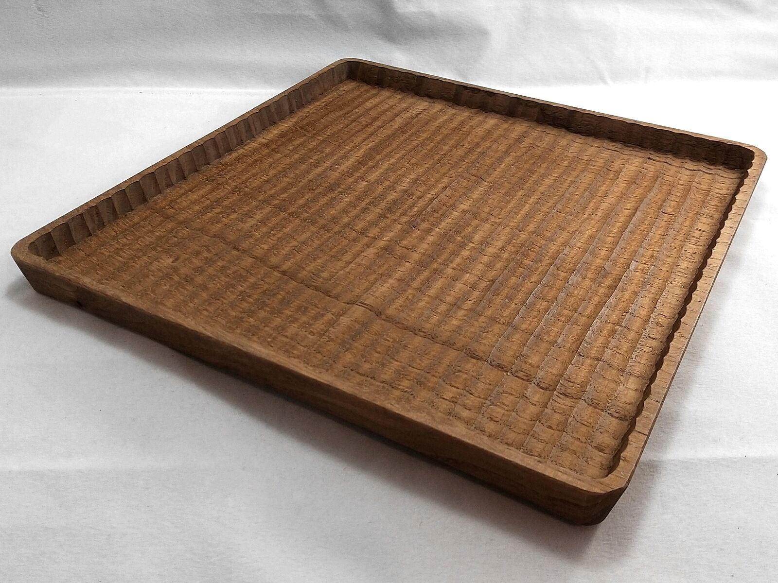 予約商品】我谷盆 #162 栗 30×30×2.5 cm ブラウン No265 | 明野の小