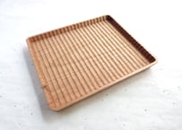 予約商品】我谷盆 #185 胡桃 30×21×2.5cm ブラウン No327 | 明野の小