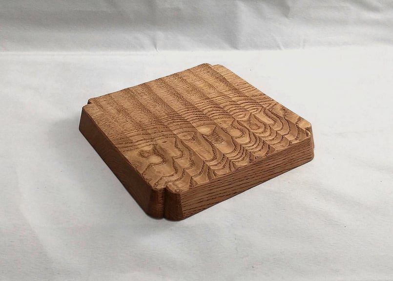 予約商品】入隅 我谷盆 #184 栗 18×18×2.5 cm ブラウン No326 |
