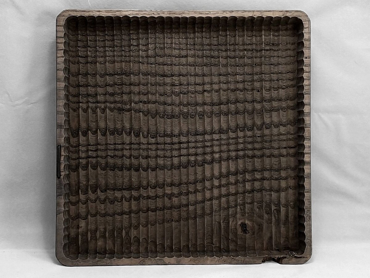 予約商品】我谷盆 #161 栗 30×30×2.5 cm ダークグレー No264 | 明野