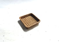 ご予約商品】入隅 我谷盆 欅 30×20×2.5cm ナチュラル | 明野の小さなお盆や