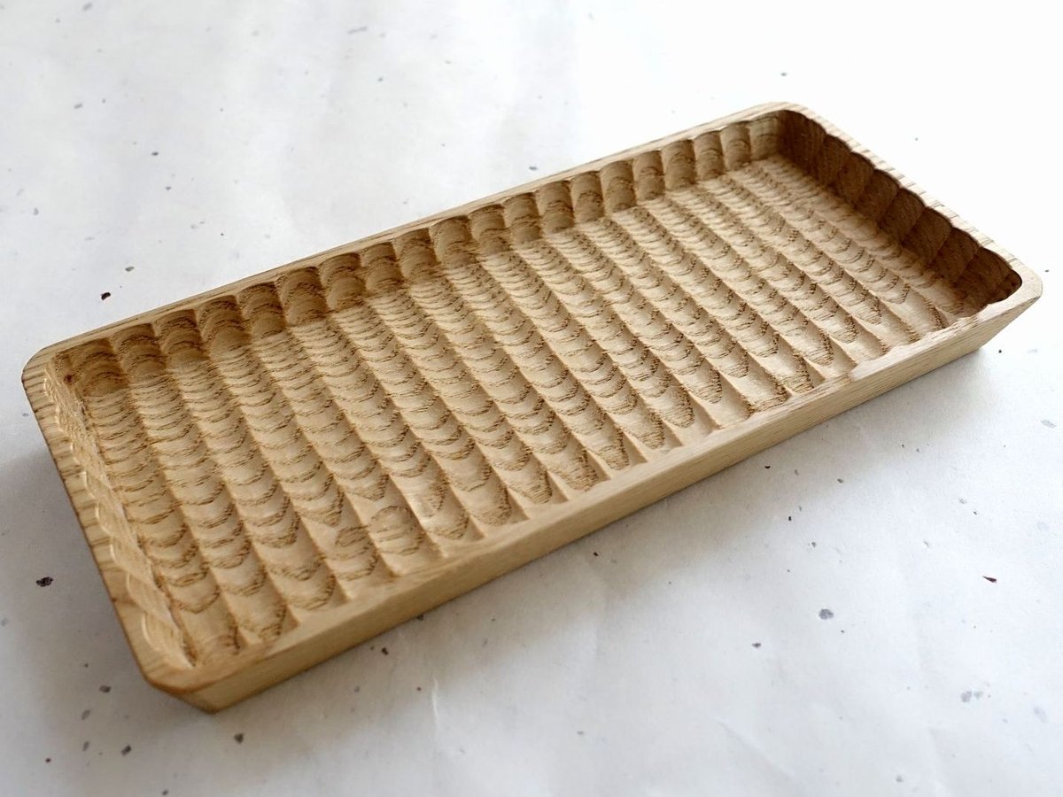 我谷盆 栗 20×9×2cm ナチュラル | 明野の小さなお盆や 我谷盆 栗 20×9×2cm ナチュラル | 明野の小さなお盆や