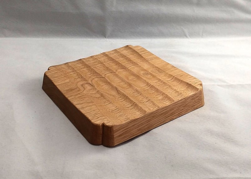 我谷盆　No,18 我谷盆 胡桃 26×18×2cm ナチュラル ☆レビュー1件 | 明野の