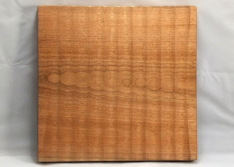 予約商品】我谷盆 #163 胡桃 30×30×2.5 cm ナチュラル No266 | 明野