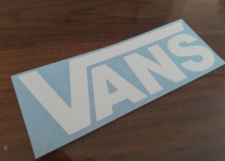 カッティングステッカー　【ＶＡＮＳ バンズ】