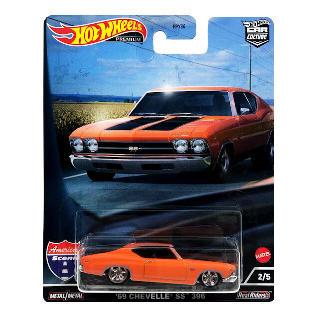 Hot Wheels 2022 カーカルチャー アメリカン・シーン '69 シェベル SS 3
