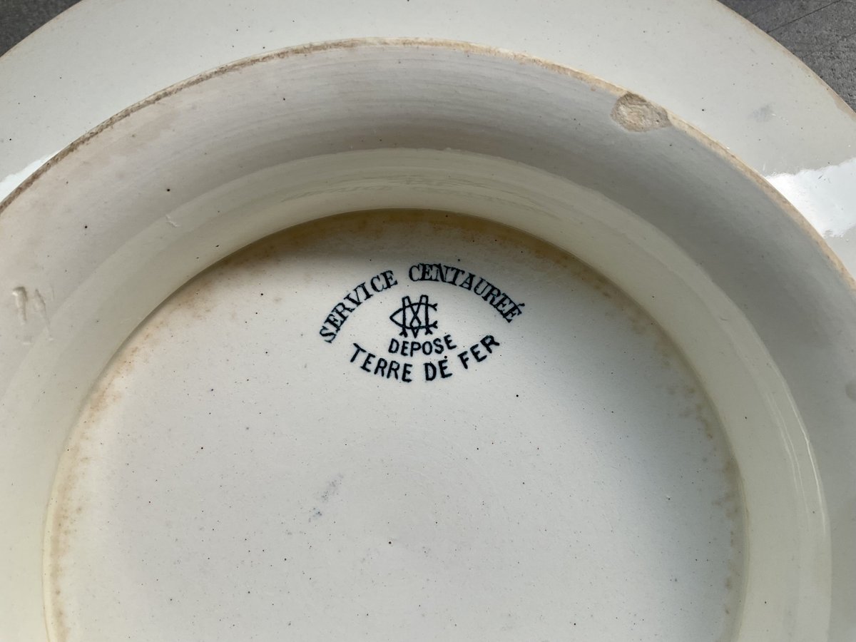 1900年代 フランス製 Creil et Montereau/CENTAUREE(A) |