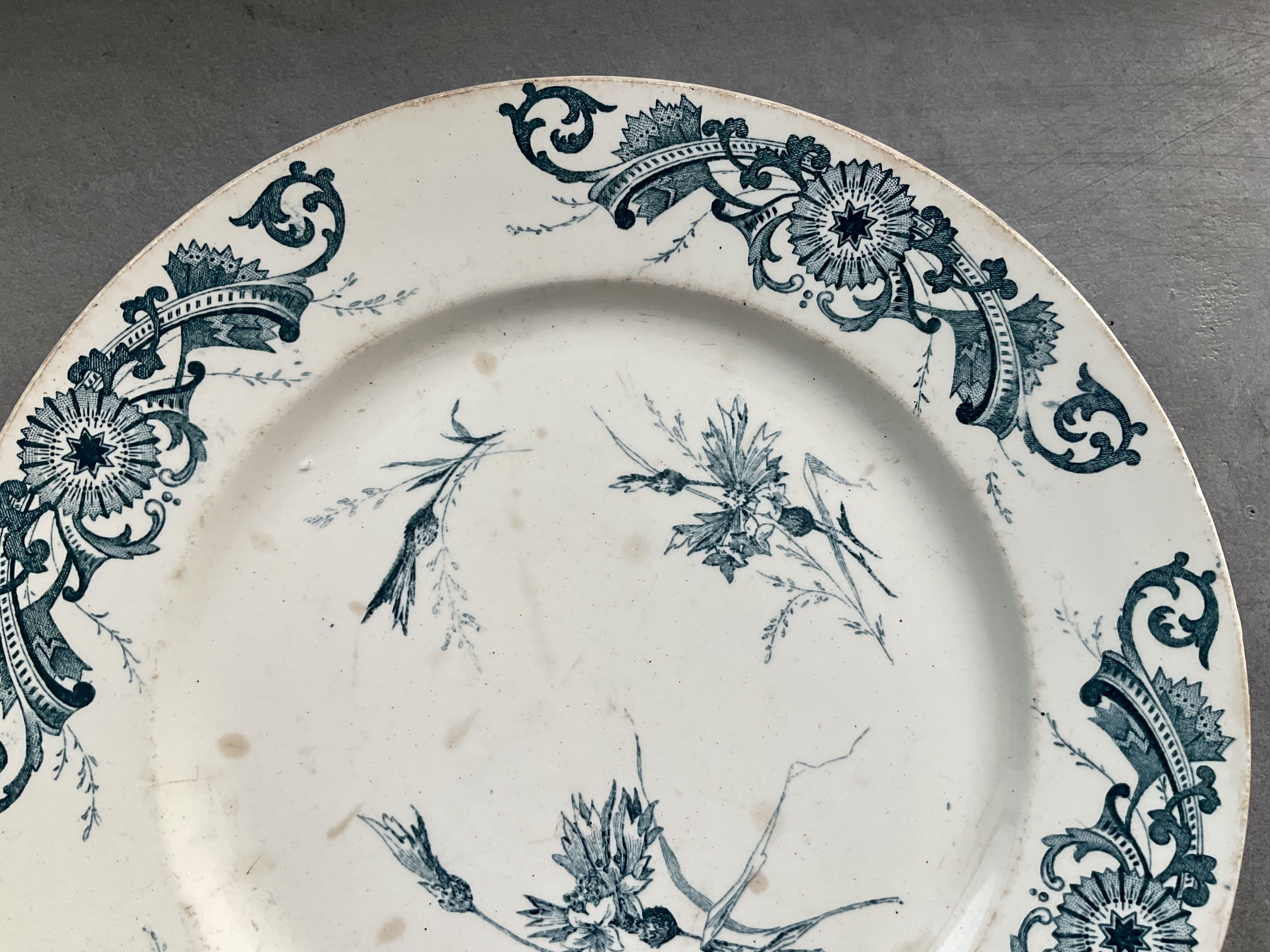 1900年代 フランス製 Creil et Montereau/CENTAUREE(A) |