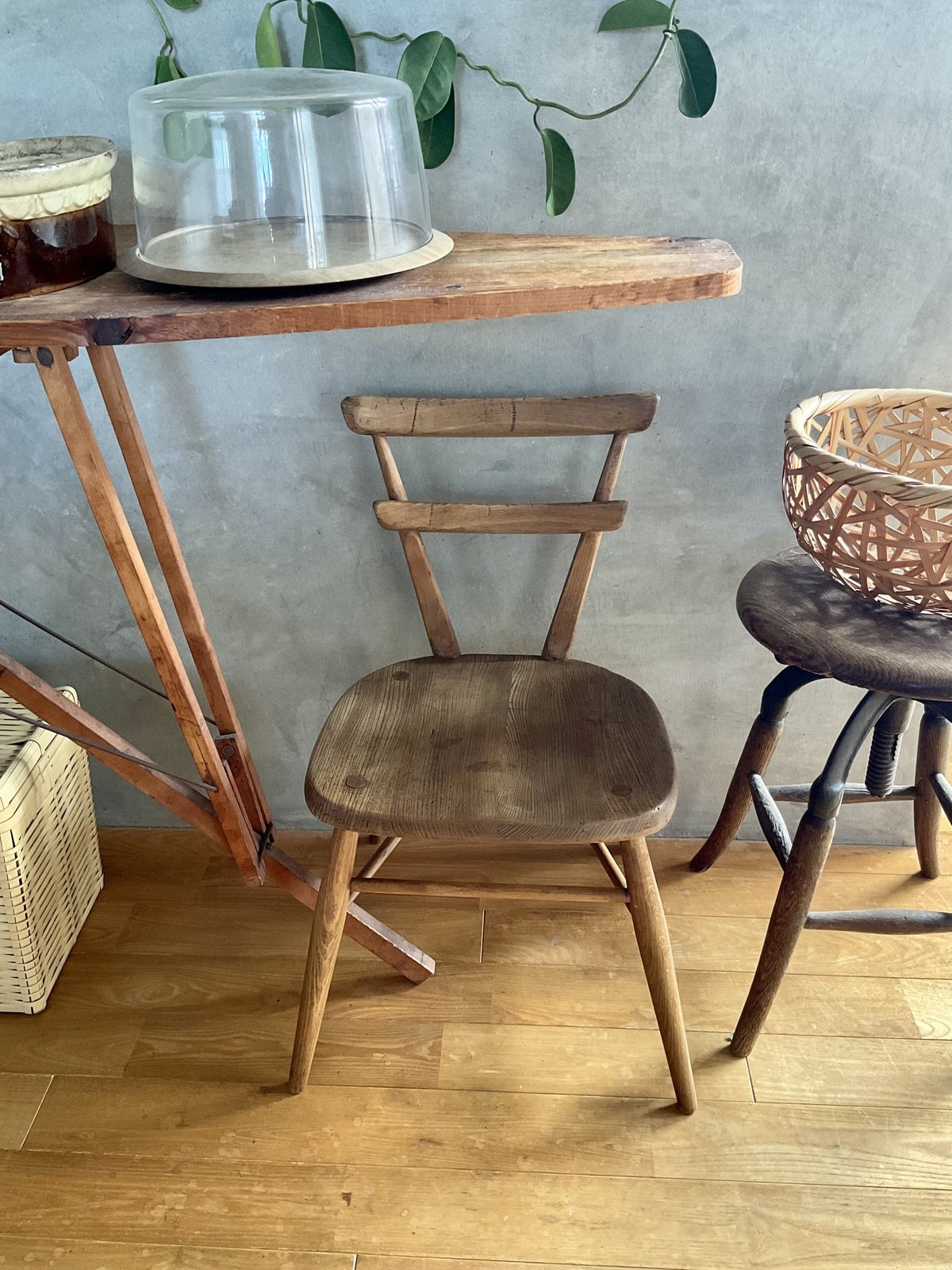 1963年代 イギリス製Ercol/Kids Stacking Chair(Red dot)