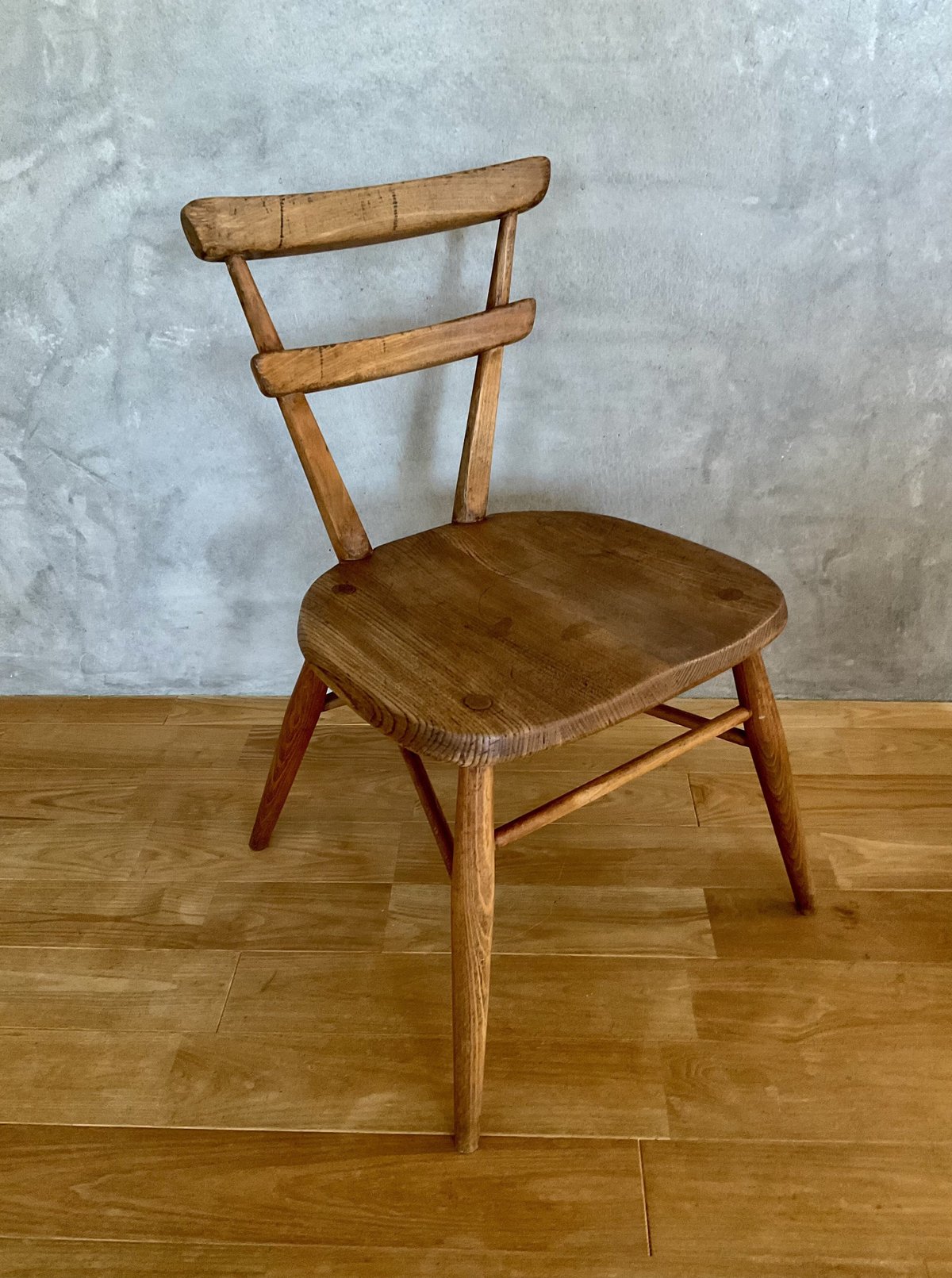 1963年代 イギリス製Ercol/Kids Stacking Chair(Red dot)
