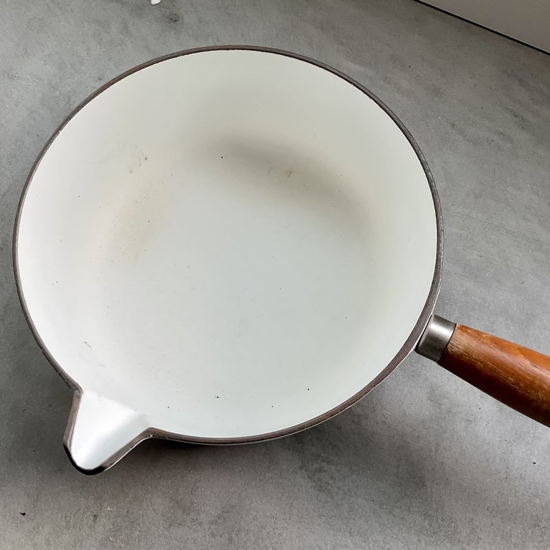 1950年代 フランス製 Le Creuset鍋/Wood持手20cm(D) | griott