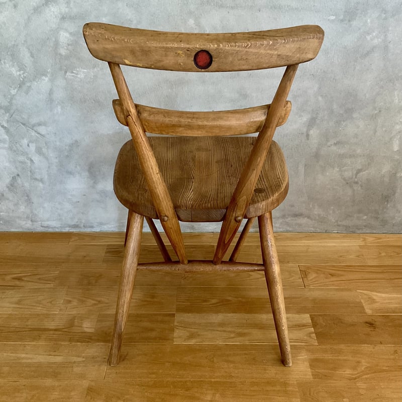 1963年代 イギリス製Ercol/Kids Stacking Chair(Red dot)