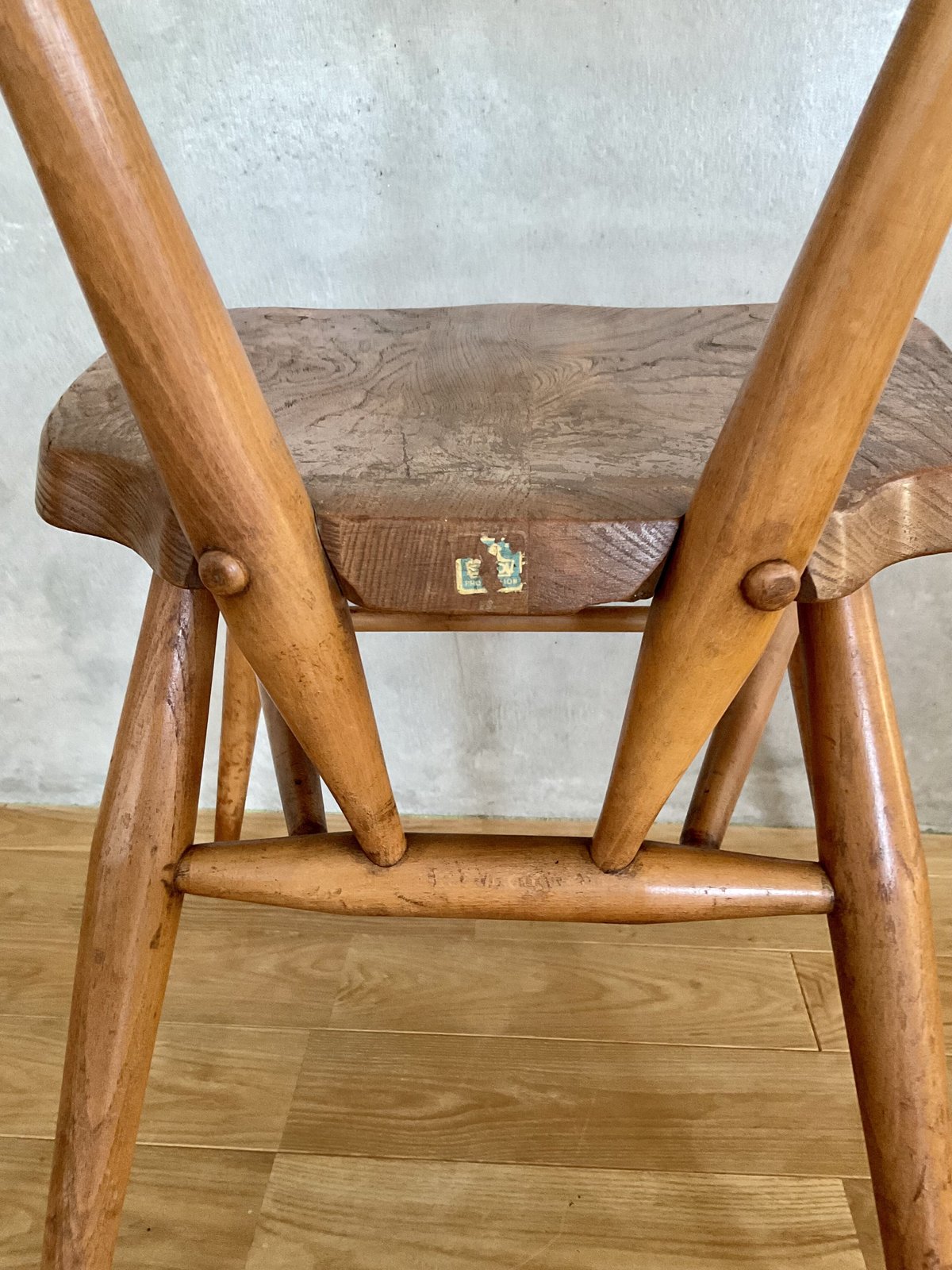 1957年代 イギリス製Ercol/Stacking Chair(single back-A)