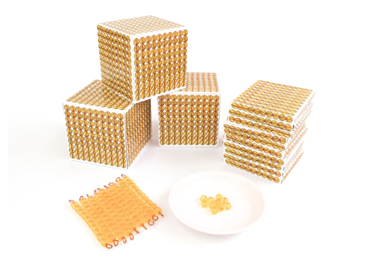 おうち算数モンテ 金ビーズセット | EMMA SHOP