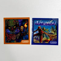 cadode 『浮遊バグ』 ゲームボーイステッカーセット