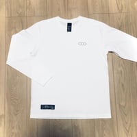 cadode『SLICE OF SEKAI』 long T-Shirts (White)