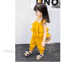 ❣️超可愛い韓国風女の子❣️トップス　２点セットアップ