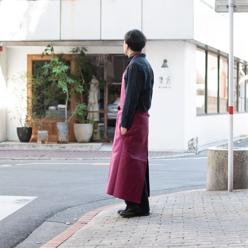 ウティ　OUTILエプロンワンピース OUTIL ウティ APRON CRAMANS -BEAUJOLAIS/ CITRON- |