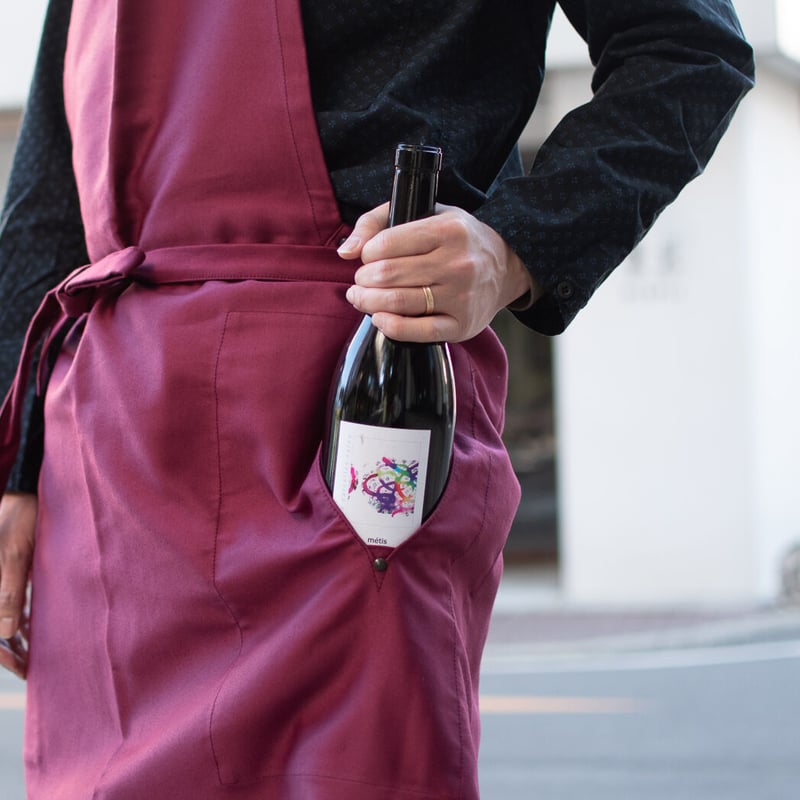 OUTIL ウティ APRON CRAMANS -BEAUJOLAIS/ CITRON- |