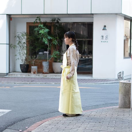 OUTIL ウティ APRON CRAMANS　-BEAUJOLAIS/ CITRON-
