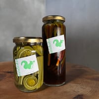 midolis 山菜のピクルス 2種 ＆ ワイン 2本セット