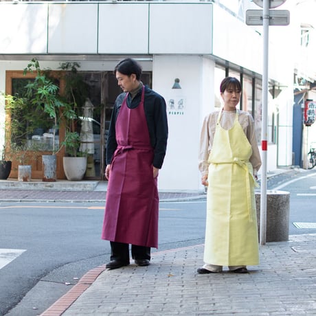 OUTIL ウティ APRON CRAMANS　-BEAUJOLAIS/ CITRON-