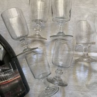 SOUVENIR de PARIS アンティークビストログラス 1脚 ＆  ワイン 2本セット