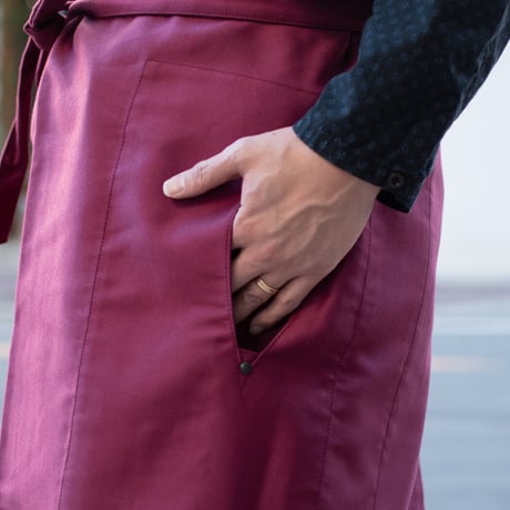 OUTIL ウティ APRON CRAMANS　-BEAUJOLAIS/ CITRON-